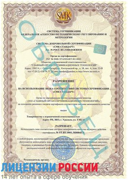 Образец разрешение Углич Сертификат ISO 13485